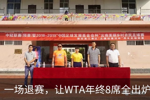 一场退赛，让WTA年终8席全出炉！总奖金1亿，斯瓦泰克+郑钦文无缘