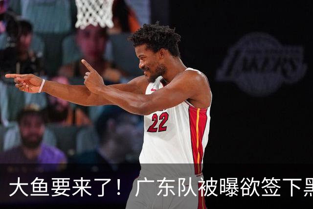 大鱼要来了！广东队被曝欲签下黑硬中锋，力保亚帅进总决赛？