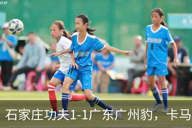 石家庄功夫1-1广东广州豹，卡马拉破门，多米尼克扳平